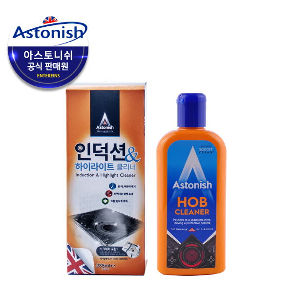 아스토니쉬 인덕션&하이라이트 클리너235ml (스크레퍼포함)