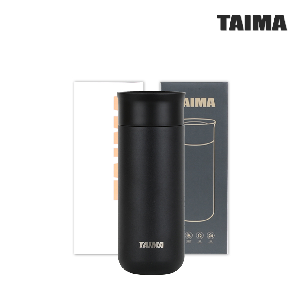 [TAIMA] 원터치 텀블러 매트 블랙 520ml