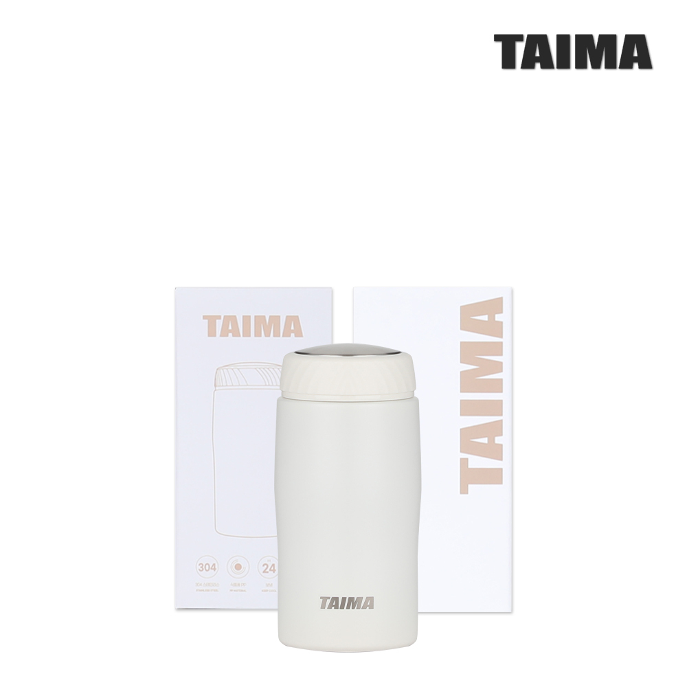 [TAIMA] 텀블러 매트 크리미 화이트 260ml