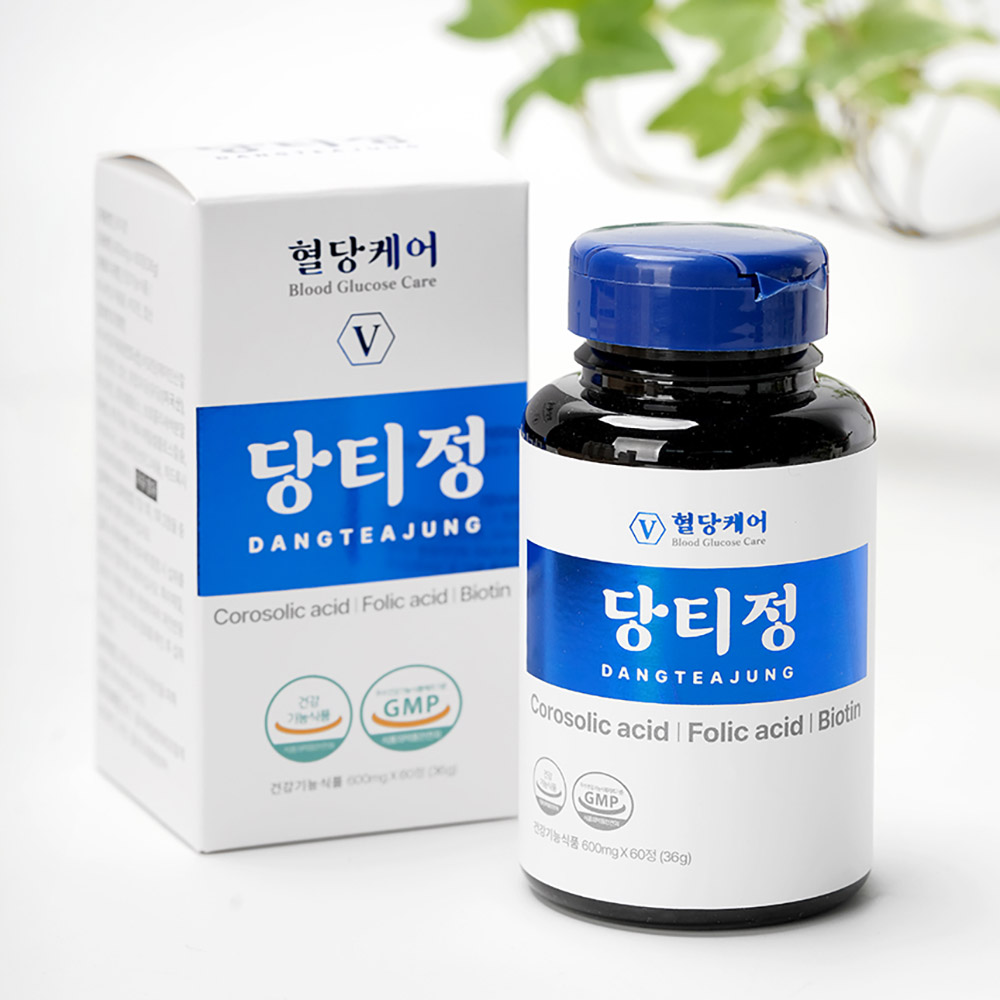 혈당케어 당티정(600mg x 60정) 1개월분