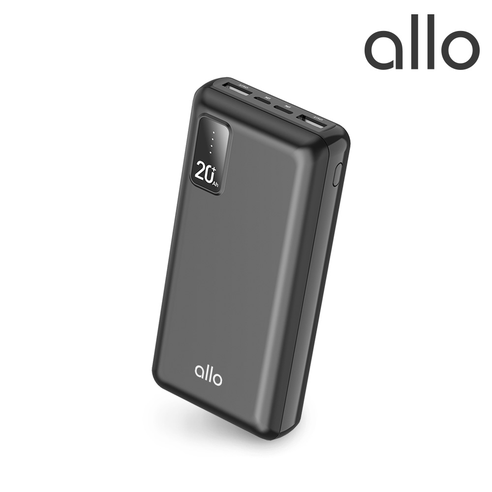 [알로코리아] 일반 고속 보조배터리 alloX202 [20000mAh] / 블랙