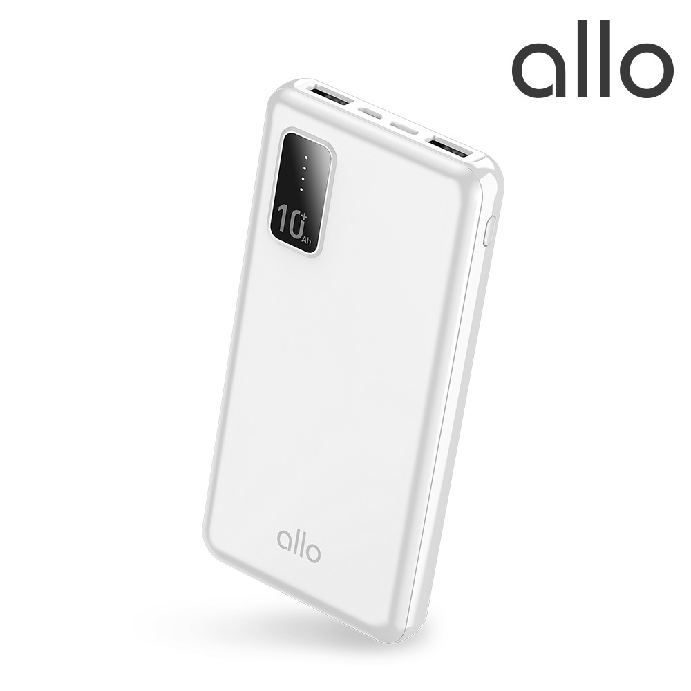 [알로코리아] 일반 고속 보조배터리 alloX105 [10000mAh] / 화이트