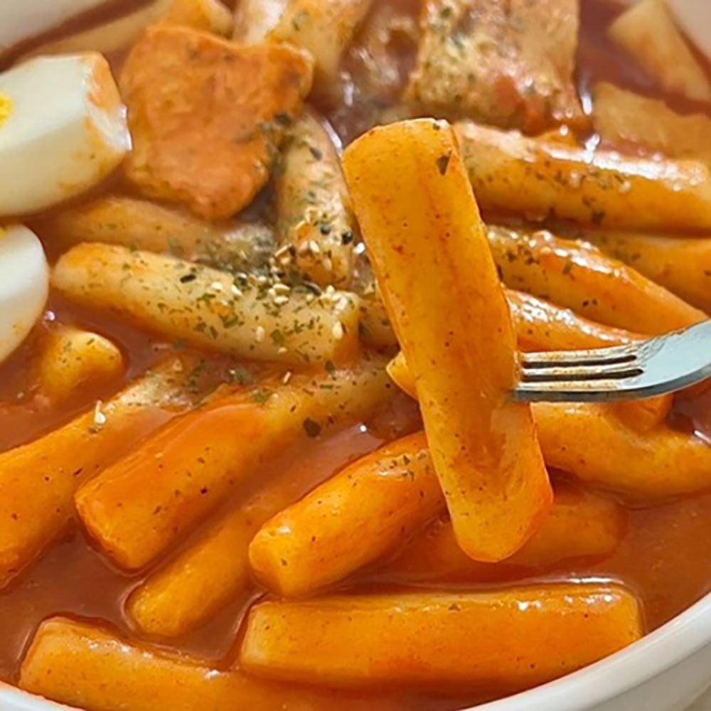 3초 떡볶이 4팩 보통맛