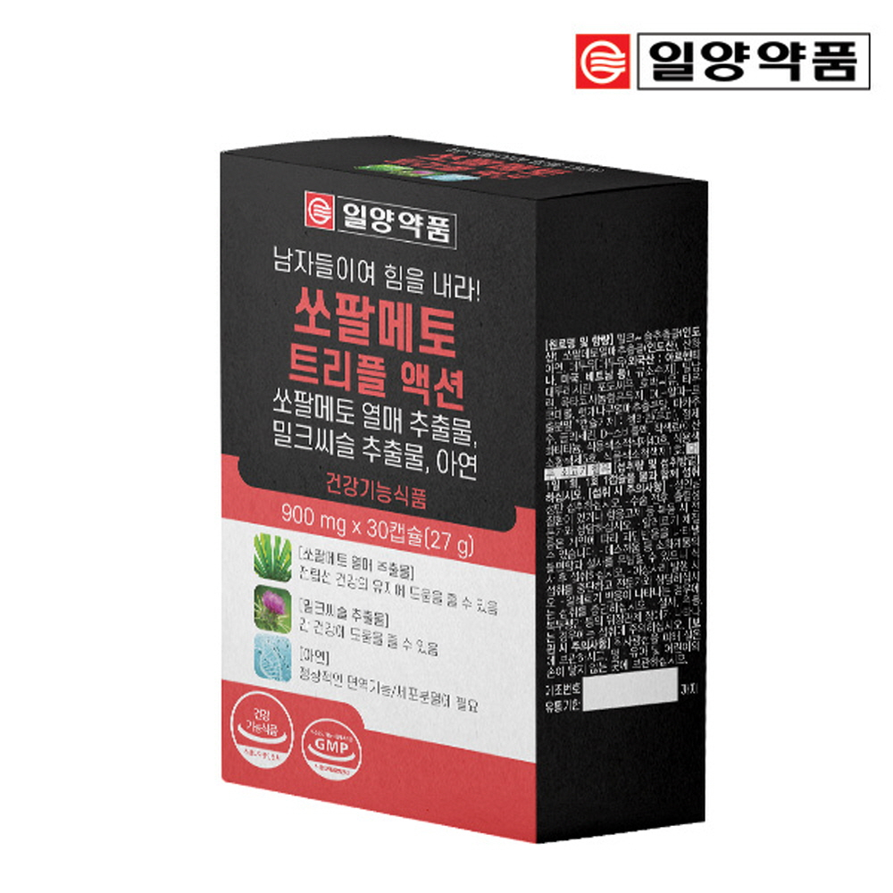 일양약품 쏘팔메토 트리플 액션 900mg x 30캡슐