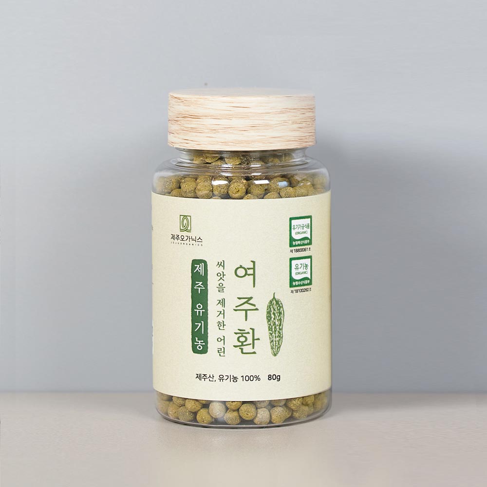 [면세]제주 오가닉스 유기농 여주 환 80g