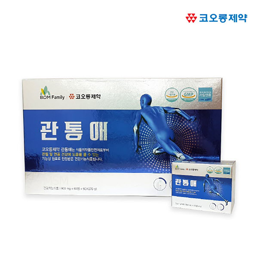 코오롱제약 관통애 (900mg * 60정)*5개입