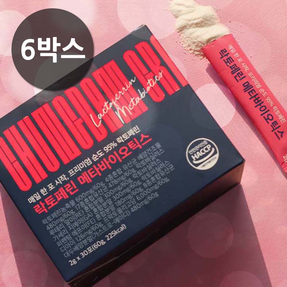 락토페린&유산균 2gx30포 6box (홈쇼핑구성)