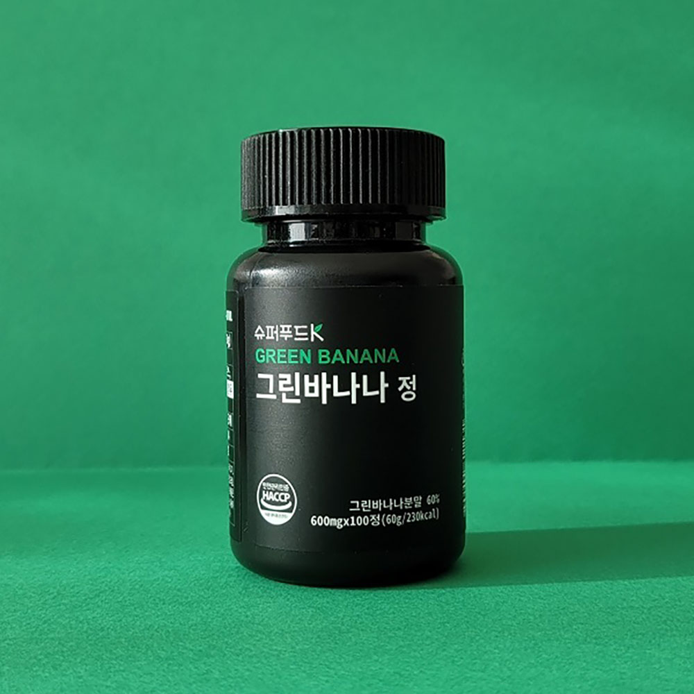 슈퍼푸드K 그린바나나 정 600mg x 100정