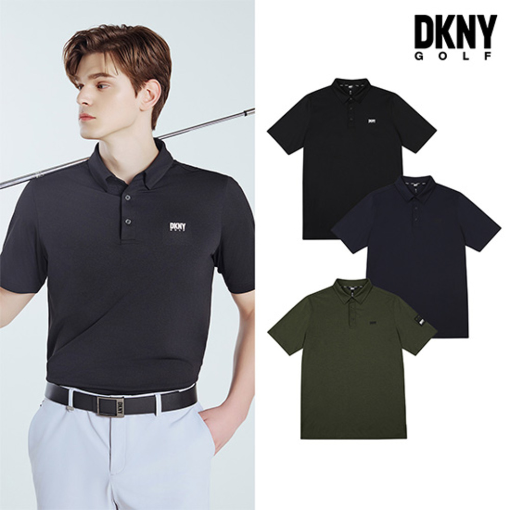 [DKNY GOLF] 24SS 소로나 카라반팔티 남성 3컬러 택1