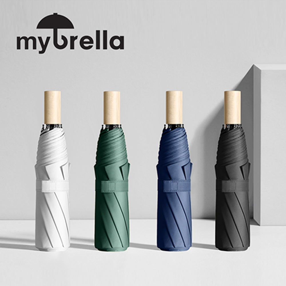 MYBRELLA UV WOOD 3단 수동 양우산 UVW