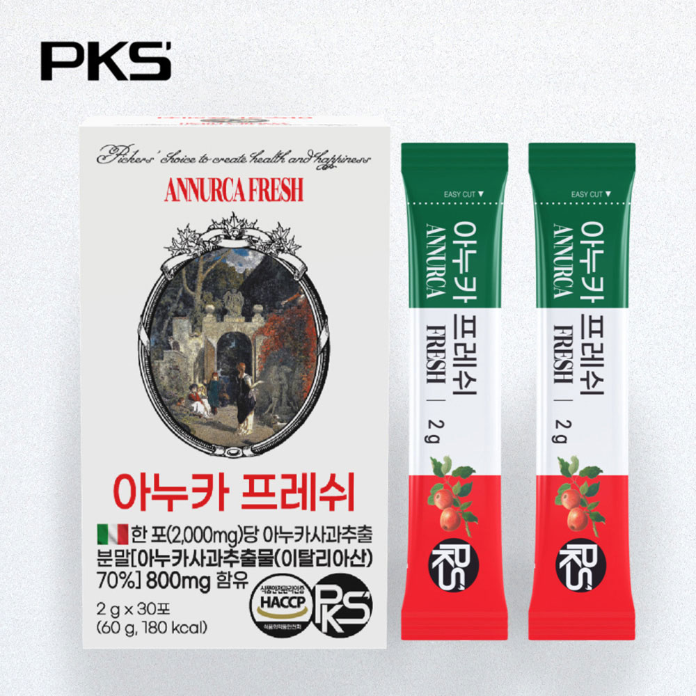 픽커스 아누카프레쉬 아누카사과 2g x 30포 6박스 6개월