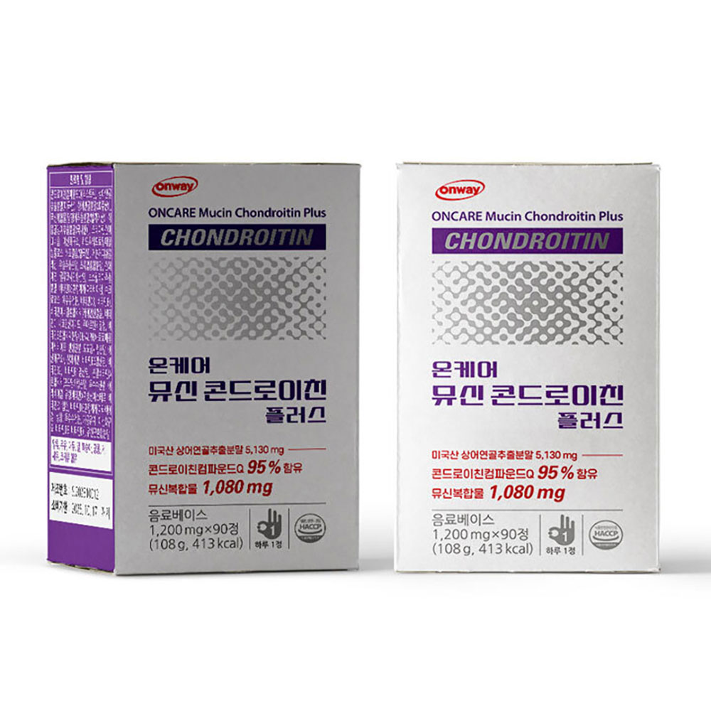 온케어 뮤신콘드로이친 플러스 1200mg 90정(3개월분)