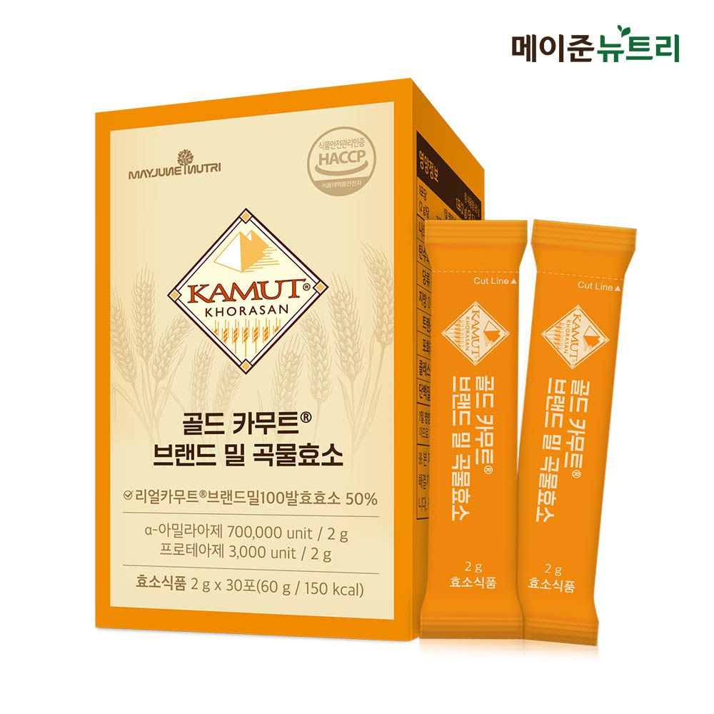 메이준뉴트리 골드 카무트 30포 60g(2gX30포) 2박스