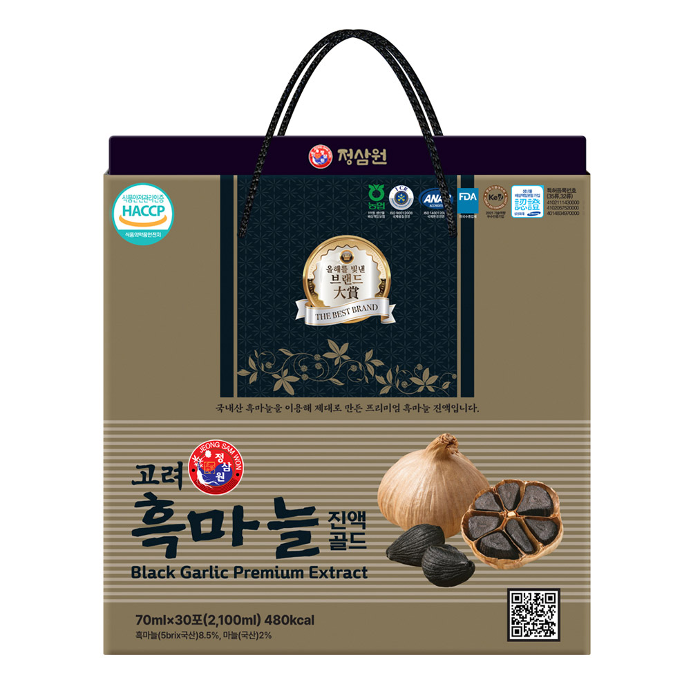 정삼원 고려 흑마늘 진액 골드 70ml x 30포