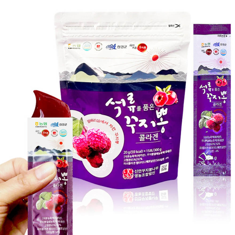 석류를품은 꾸지뽕 콜라겐20g x 15포 * 3봉